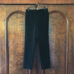 BCBG Black Waffle Knit Cigarette Pants
